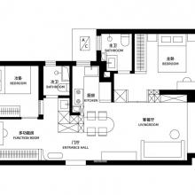66m2悶罐房變身法式陽光宅，拆一墻，實現(xiàn)小戶型的驚艷逆襲！
