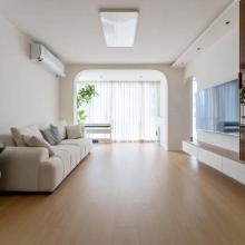 70㎡奶油原木風(fēng)小家，竟能住出100㎡的舒適與格調(diào)，小戶型快來抄作業(yè)！