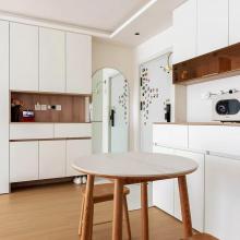 70㎡奶油原木風(fēng)小家，竟能住出100㎡的舒適與格調(diào)，小戶型快來抄作業(yè)！