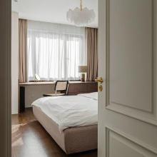 91㎡兩居改一居，柔和的色調,溫暖的材質,美好無處不在！