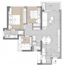 89㎡現(xiàn)代風(fēng)三居室，實用性強，有娃家庭可借鑒！