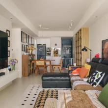 70㎡日系風(fēng)混搭小屋，溫馨感爆棚，宅家時光愜意無比！