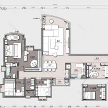 155㎡簡(jiǎn)約風(fēng)新房，材質(zhì)和顏色搭配，簡(jiǎn)單高級(jí)，做到了每一處都喜歡