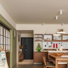 150㎡老房被爆改成“雜貨鋪”？拒絕定制收納后，氛圍感封神了！