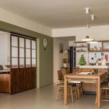 150㎡老房被爆改成“雜貨鋪”？拒絕定制收納后，氛圍感封神了！