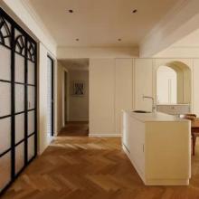 112㎡自在舒適雙人居，甜而不膩的法式奶油風(fēng)，優(yōu)雅復(fù)古有溫度~