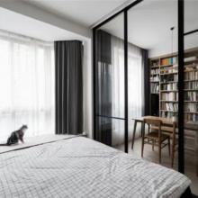 60㎡全通透日式一居，當(dāng)書房成為C位，窗前看書、燈下擼貓，真安逸！