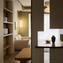 83㎡和諧、靜謐東方意境小兩居，享受無限松弛的居家體驗~