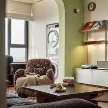 木色打底 跳色碰撞，包豪斯復(fù)古風(fēng)美到鄰居來抄作業(yè)