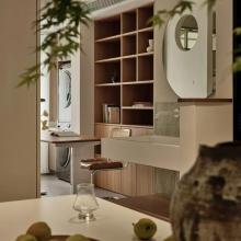 55㎡“老破小”學(xué)區(qū)房改造，空間雖小，卻兼具了功能與美觀！