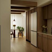 87㎡奶白 原木風(fēng)，復(fù)古松弛、自然清新的溫暖小家！