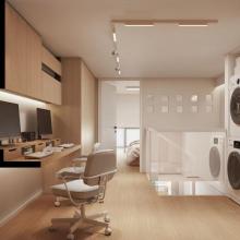 兩個(gè)90后女生的50㎡loft公寓，清新原木風(fēng)