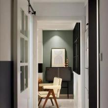 90㎡四口之家，巧用玻璃隔斷兩房變?nèi)?，多出一個兒童娛樂區(qū)