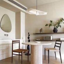 奶油色75㎡的“云朵小屋”，自然清新、高級(jí)又治愈，深深愛上了