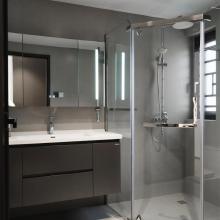 138㎡極簡(jiǎn)黑白灰：仿若隔山燈火，清簡(jiǎn)溫情的家居美學(xué)！