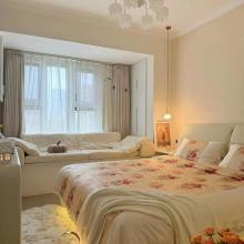 68㎡奶油風(fēng)把“小戶型做大”的精髓拿捏住了