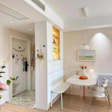 68㎡奶油風(fēng)把“小戶型做大”的精髓拿捏住了