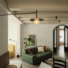 爆改119㎡精裝房，波浪吊頂，拱形雙開(kāi)門，住進(jìn)浪漫“咖啡屋”！