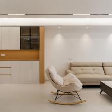 108㎡奶油原木風(fēng)格：給裝修做減法，給生活做加法！