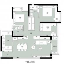 106m2現(xiàn)代輕法式三居，既要視覺的寬敞，又要充足的收納，還要住得舒適有品質(zhì)！