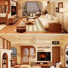 業(yè)主說，跟審美在線的設(shè)計(jì)師合作太快樂了??