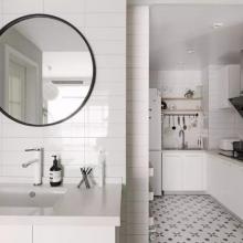 70平的簡約風小戶型，把兩房變一房，多出個衣帽間