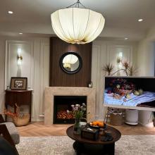 藏不住啦！128㎡輕法式復古風，每一平都美出圈。