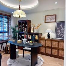 藏不住啦！128㎡輕法式復古風，每一平都美出圈。