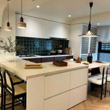 藏不住啦！128㎡輕法式復古風，每一平都美出圈。