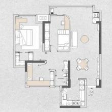 117㎡優(yōu)雅質(zhì)樸，別具腔調(diào)的三居室