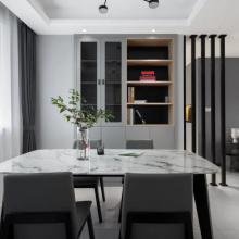 126㎡現(xiàn)代簡約，低調(diào)的灰色布置出溫馨自然的舒適感