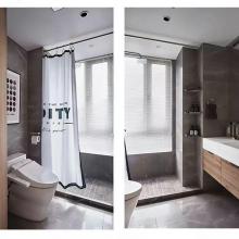 84平的小戶型二居室，客廳里有個長飄窗，輕松擴容