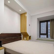 95平北歐風剛需小三房，文化磚電視背景墻百看不膩