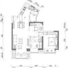 72平米的現(xiàn)代風小戶型