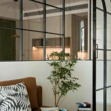 137㎡改造，復(fù)古色系的碰撞，如踏入莫奈的花園~