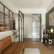 137㎡改造，復(fù)古色系的碰撞，如踏入莫奈的花園~