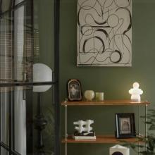 137㎡改造，復(fù)古色系的碰撞，如踏入莫奈的花園~