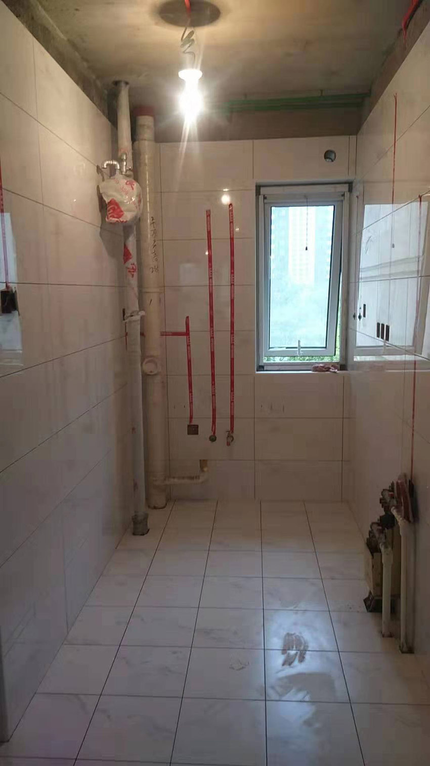 固安劍橋郡施工現(xiàn)場