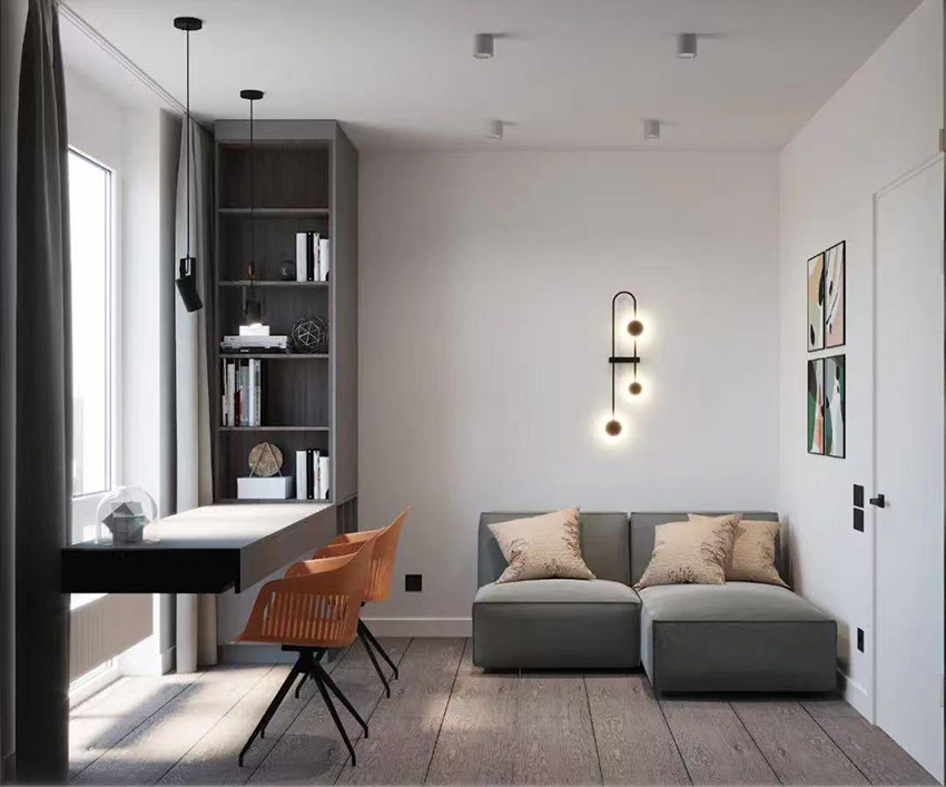 她家只有68㎡，裝修不豪華但是功能齊全，配色優(yōu)雅氣質(zhì)，讓人羨慕