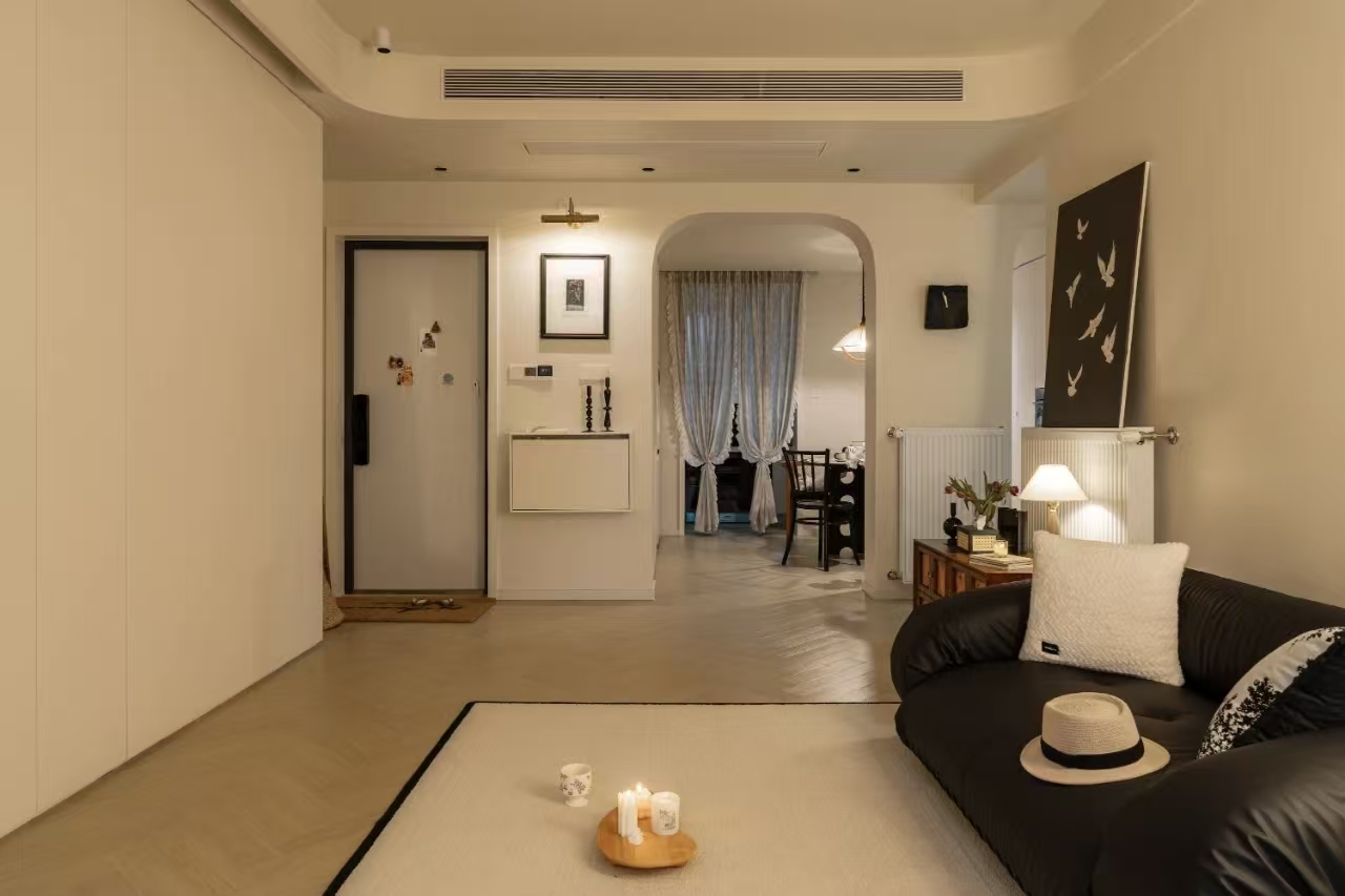 爆改82m2二手房，雙洄游動線，打造個性中古風(fēng)！