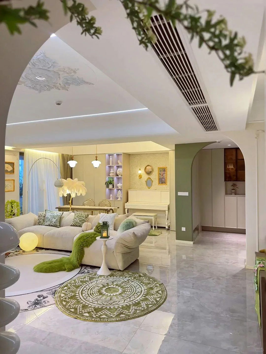 真沒想到人生的輝煌，是裝修了一套夢中情房