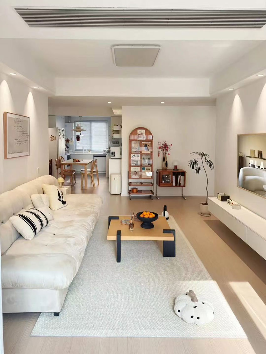 122㎡（套內(nèi)90㎡）整體設(shè)計(jì)簡約又不失溫馨