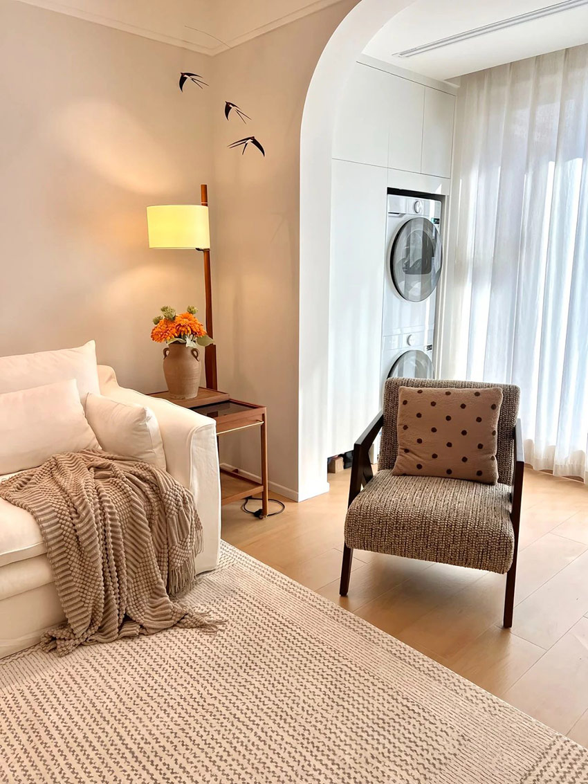 15萬(wàn)硬裝原木風(fēng)，住進(jìn)97平夢(mèng)中情家。