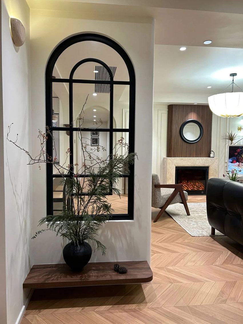 藏不住啦！128㎡輕法式復古風，每一平都美出圈。