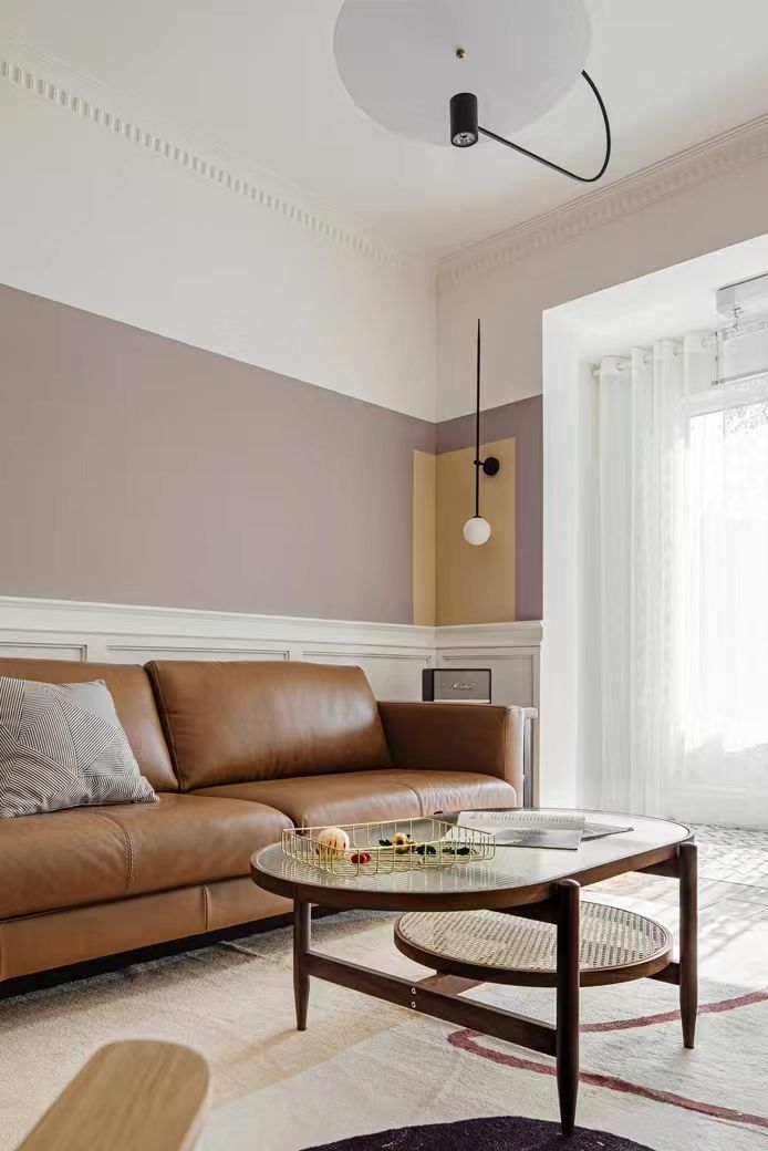 91㎡兩居改一居，柔和的色調,溫暖的材質,美好無處不在！