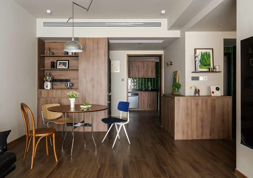 細(xì)節(jié)滿滿！94㎡三居，實木質(zhì)感的悠閑自在獨居小天地~