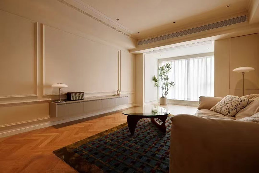 112㎡自在舒適雙人居，甜而不膩的法式奶油風(fēng)，優(yōu)雅復(fù)古有溫度~