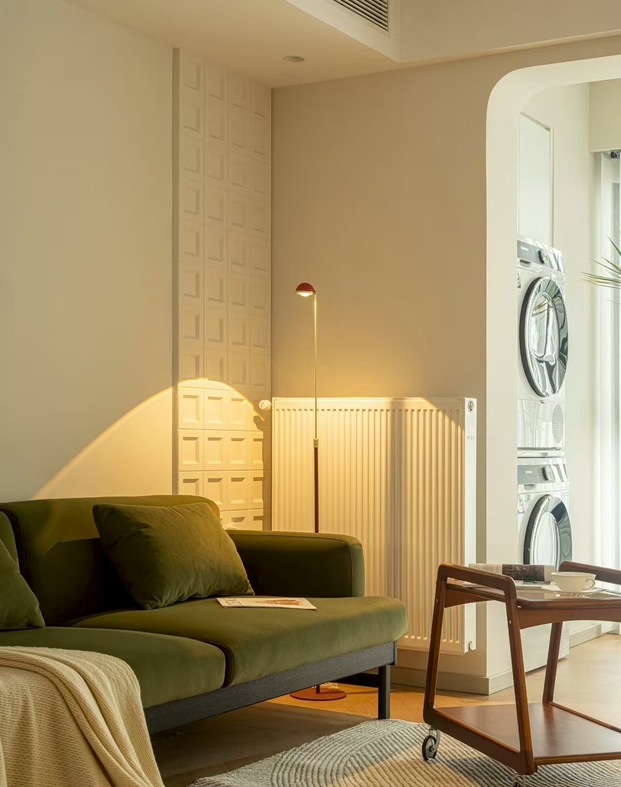 110㎡復(fù)古奶油小屋，又美又溫馨，收納多到用不完！